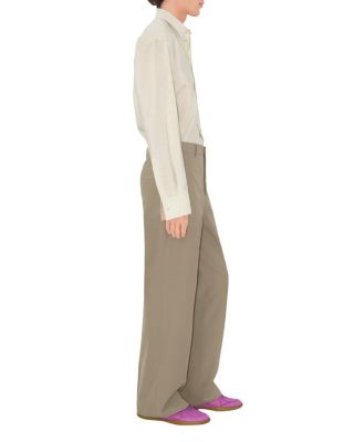 Silk Tailored Trousers
