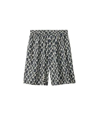  Knot Silk Shorts
