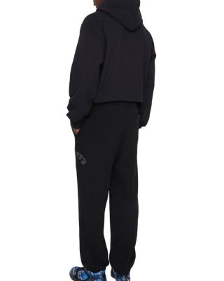  Gothic Logo Cotton Jogging Pants