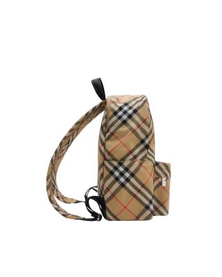 Small Check Backpack