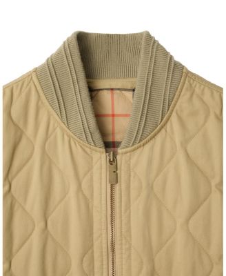 Quilted Gabardine Gilet
