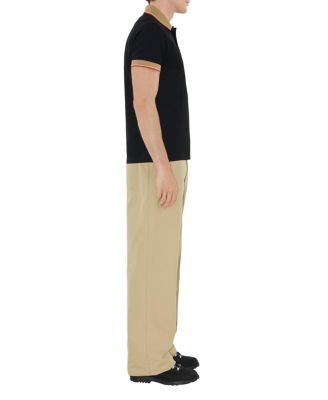  Logo Collar Cotton Polo Shirt