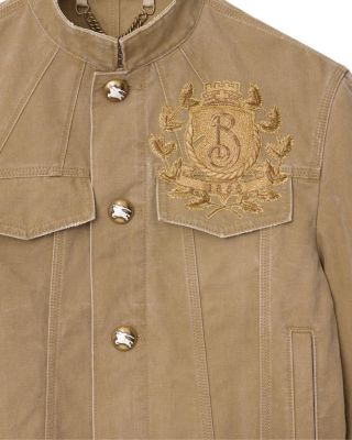 B Crest Cotton Jacket