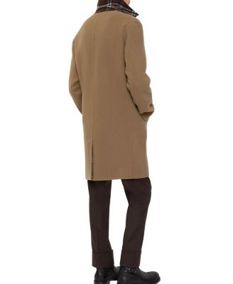 Mid-length Wool Car Coat