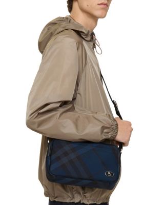 Slim Grid Crossbody Bag