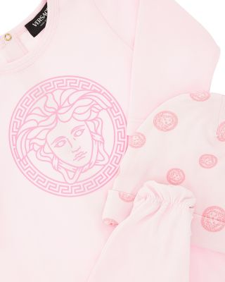 Unisex Jersey Medusa Dots Footie and Hat Set - Baby