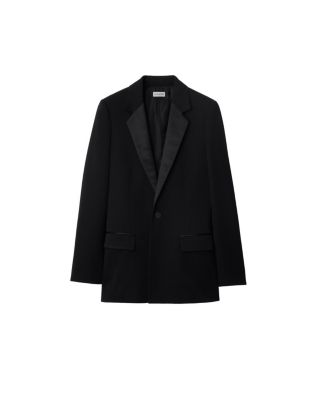  Wool Tuxedo Jacket