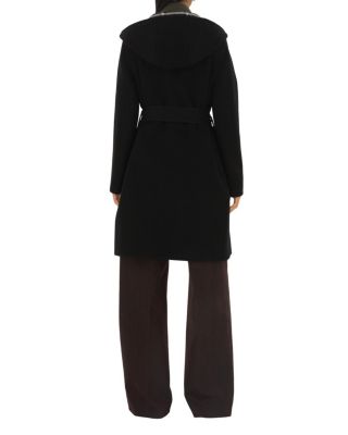  Mid-length Reversible Wool Car Coat