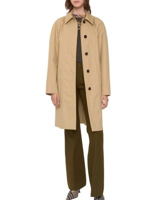  Mid-length Bonded Cotton Car Coat