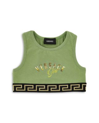 Girls' Versace Girl Print Stretch Jersey Tank Top - Little Kid, Big Kid