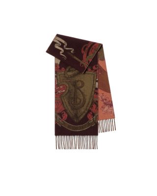  Etched Knight Cashmere Scarf