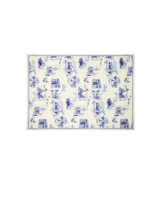  London Landmarks Wool Silk Scarf
