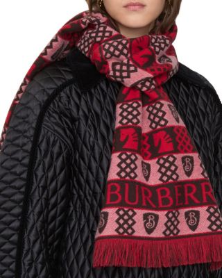  Chess Fair Isle Wool Scarf