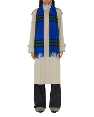 Check Cashmere Scarf
