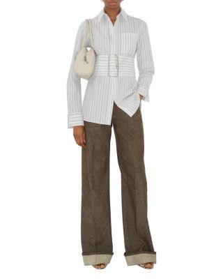 Regular Fit Striped Cotton Shirt