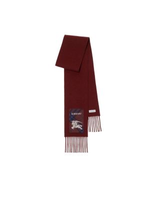 Check Label Cashmere Scarf