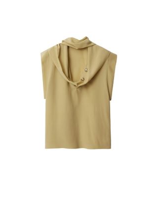 Silk Scarf Top