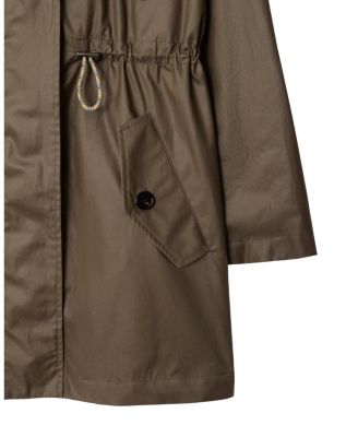  Coated Gabardine Parka