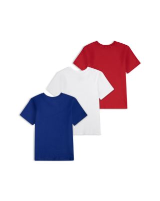 Boys' Cotton Stretch Crewneck Tees, Pack of 3 - Big Kid