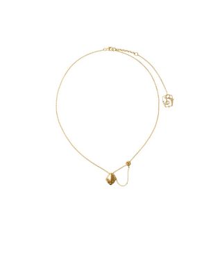 Onyx Shield Pendant Necklace