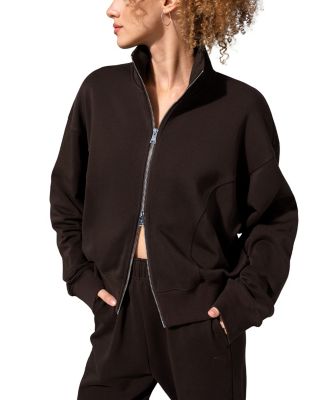  SILKERRY Oversized Heirloom '89 Zip Stand Collar Jacket