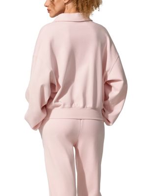  SILKERRY Oversized Heirloom '89 Polo Collar Sweatshirt