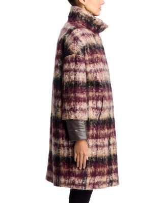 Check Woven Coat