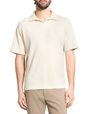 Short Sleeve Ribbed Polo Shirt