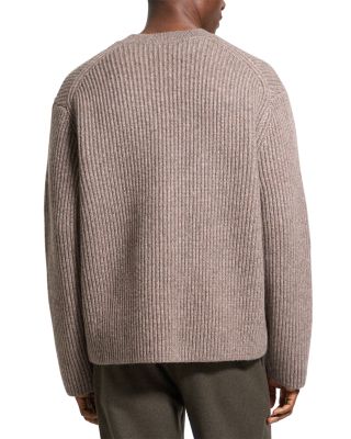 Wool Blend Crewneck Sweater