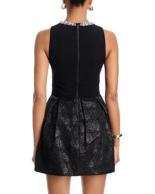 Chara Embellished Mini Dress