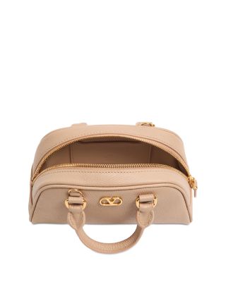 VLogo Signature Mini Top Handle Bowling Bag