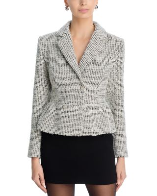 Tweed Flounce Blazer - Exclusive