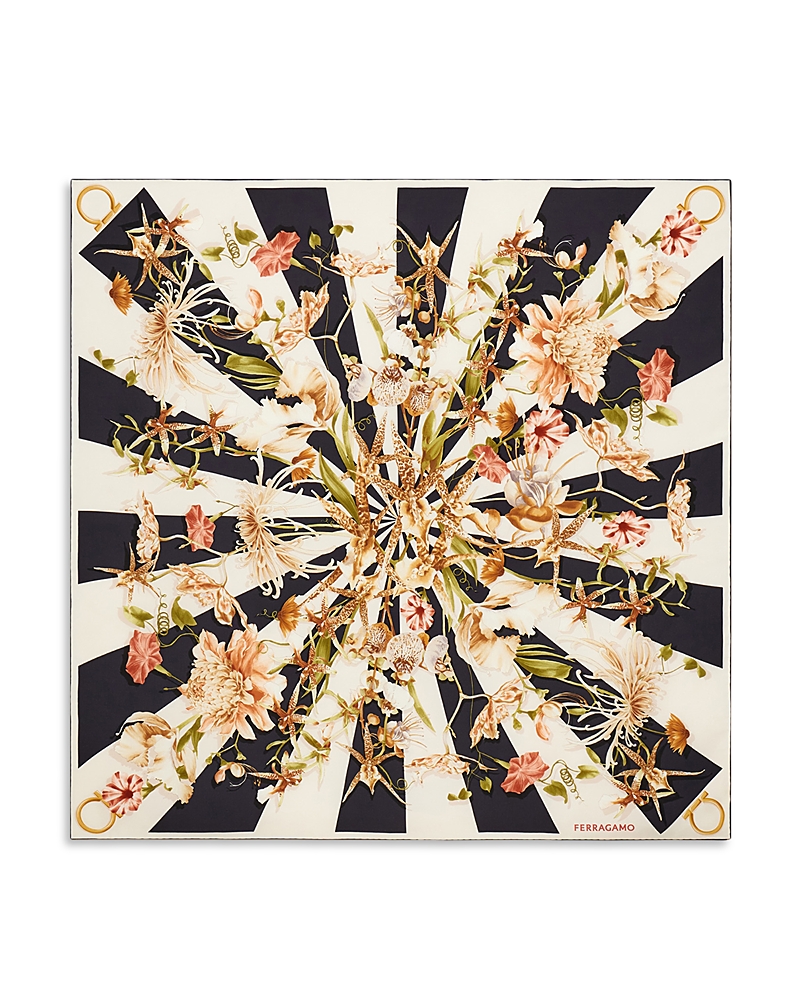 Ferragamo Gaia Square Silk Scarf