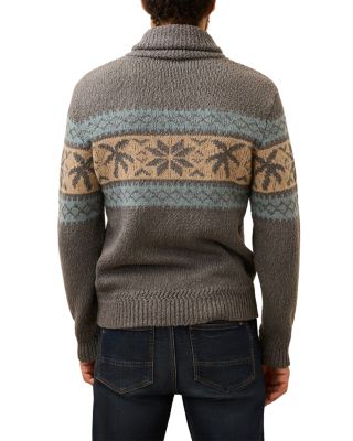 Snow Regular Fit Zip Cardigan Sweater  