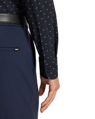 Hank Kent Slim Fit Button-Front Shirt