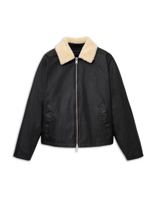 Boston Fleece Collar Wax Jacket