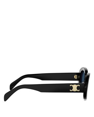 Triomphe Oval Sunglasses, 52mm