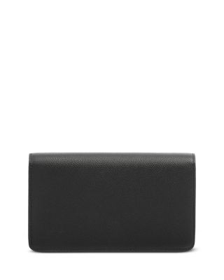 VLogo Signature Black Leather Mini Bag