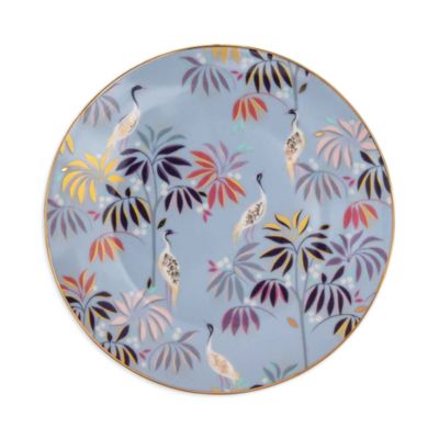 Sara Miller India Cake Plates, Set of 4