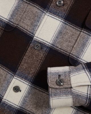 Checked Twin Pocket Overshirt