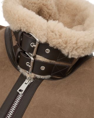 Hardy Shearling Aviator Jacket