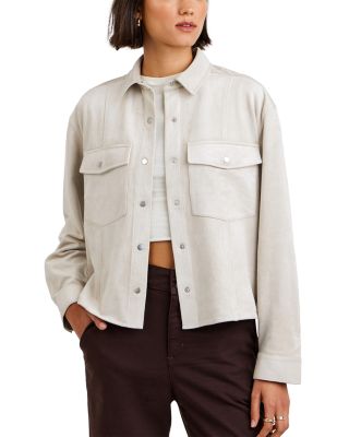 Seamed Pocket Shacket