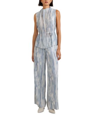 Pull On Pleated Pants