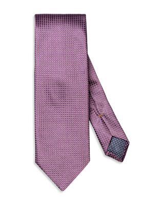 Classic Geometric Silk Tie