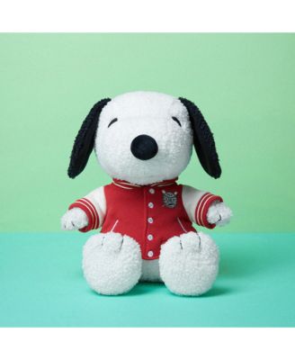  Peanuts Snoopy Sitting With Varsity Jacket Plush 5-7 - Ages 5-7