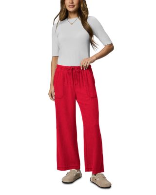 Angie Cropped Wide Leg Pants