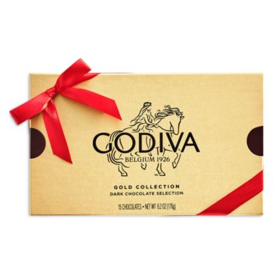 Dark Chocolate Gold Box, 15 Piece