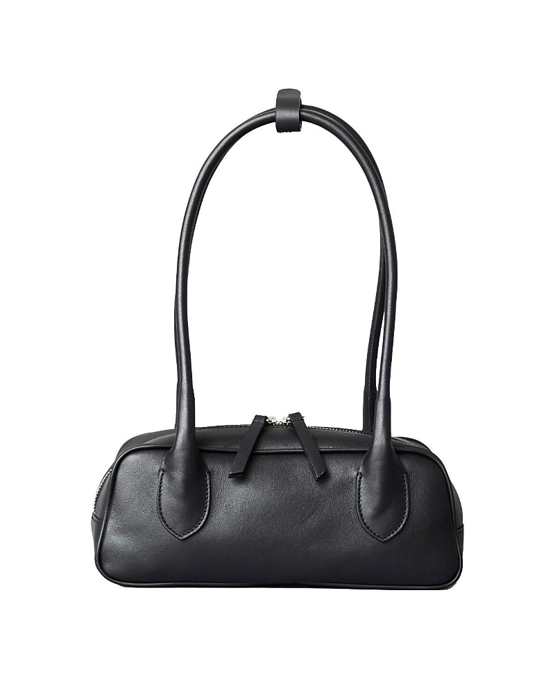Hyer Goods Mini La Strada East West Shoulder Bag In Black