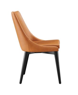 Viscount Faux Leather Dining Chair