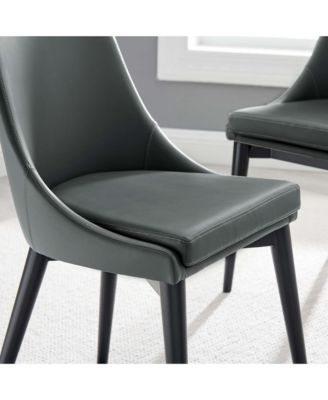 Viscount Faux Leather Dining Chair